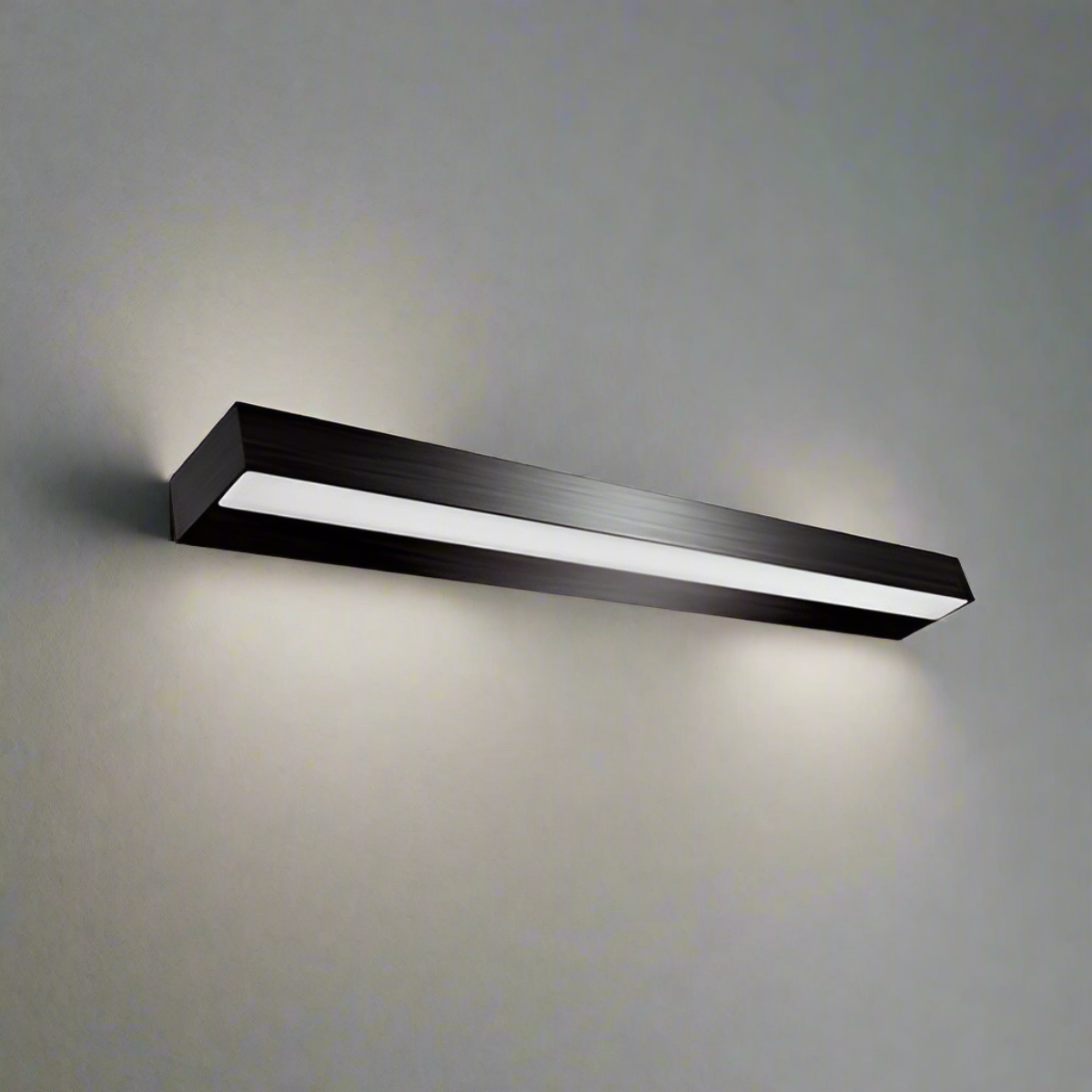 CGC AMI LED Black IP44 Bathroom Over Mirror Wall 9W