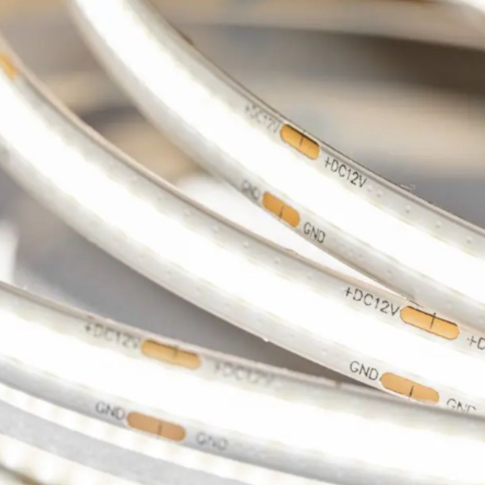 5m 12V LED COB Strip Light 4000K Natural White 800lm/m 480LED/m