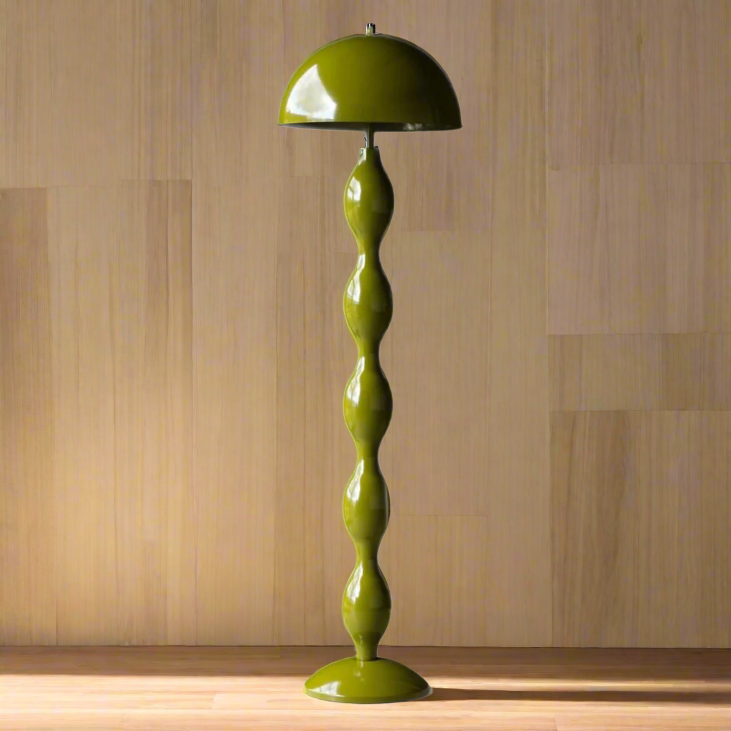 CGC VERONA Curve Green Floor Lamp