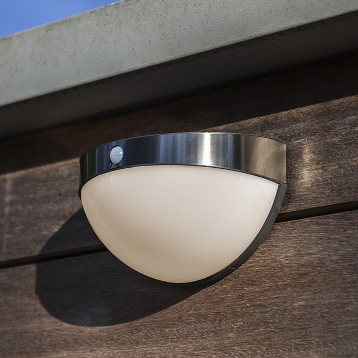 CGC AMY Stainless Steel Solar LED Wall Light With Motion Sensor