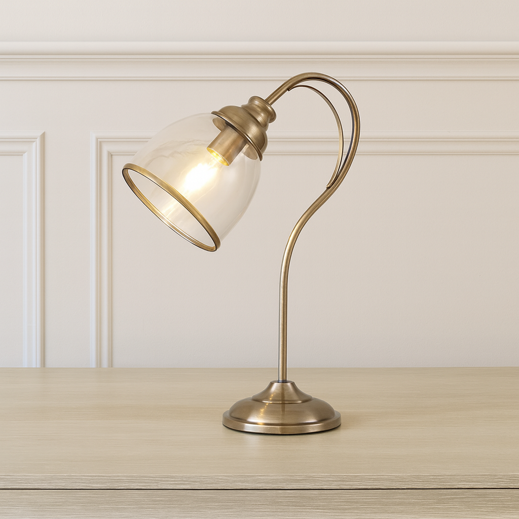 CGC KATE Antique Brass Table Lamp