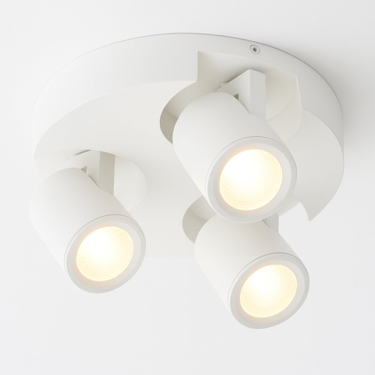 CGC CARLA Triple White Modern Cylinder Spotlights