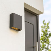 CGC SIAN Dark Grey Rectangle Outdoor LED Wall Light