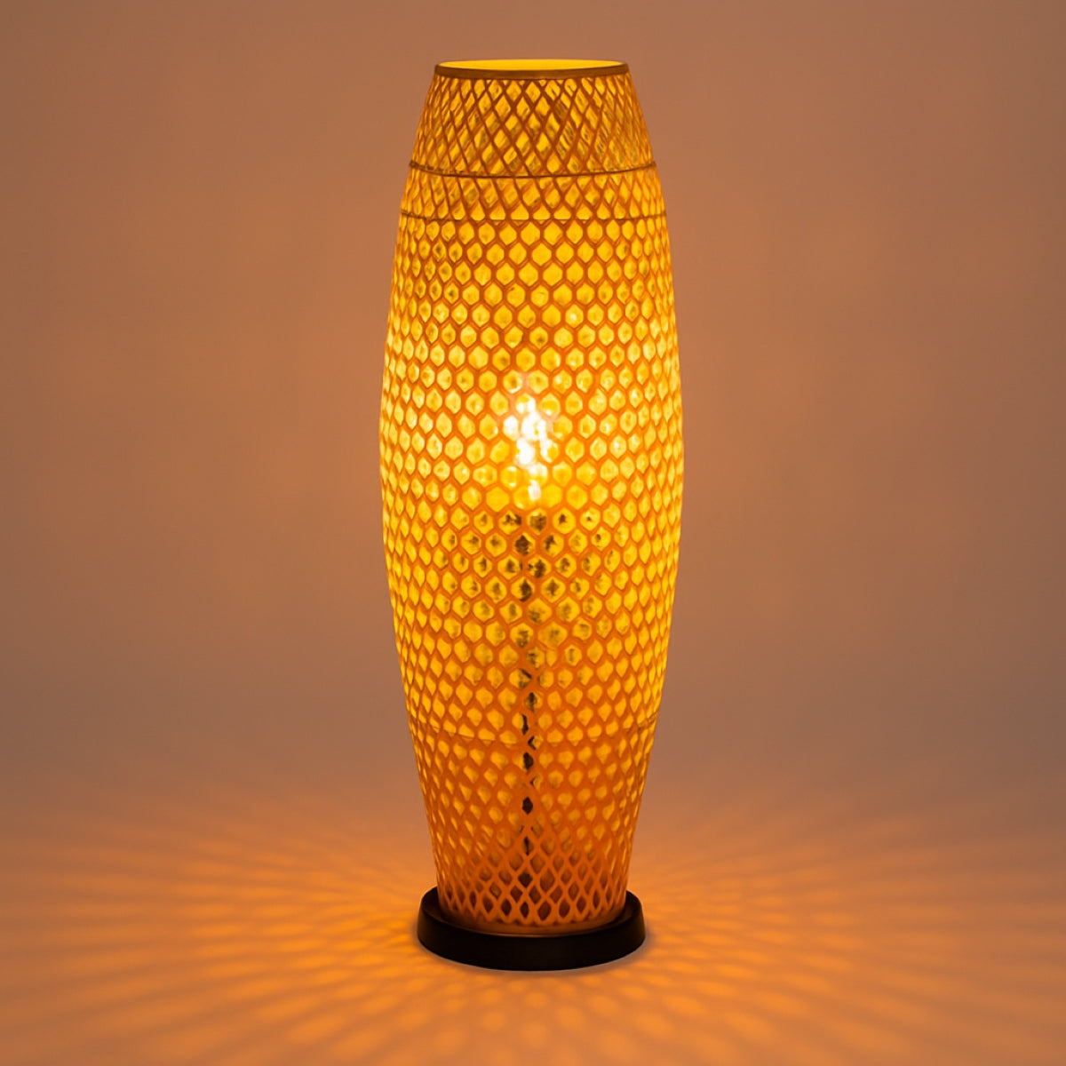CGC Large 83cm Natural Bamboo Floor Lamp