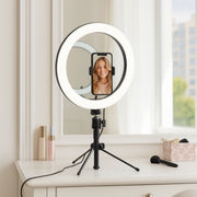 RINGO - CGC 10 Inch LED Ring Light With Detachable Selfie Stick
