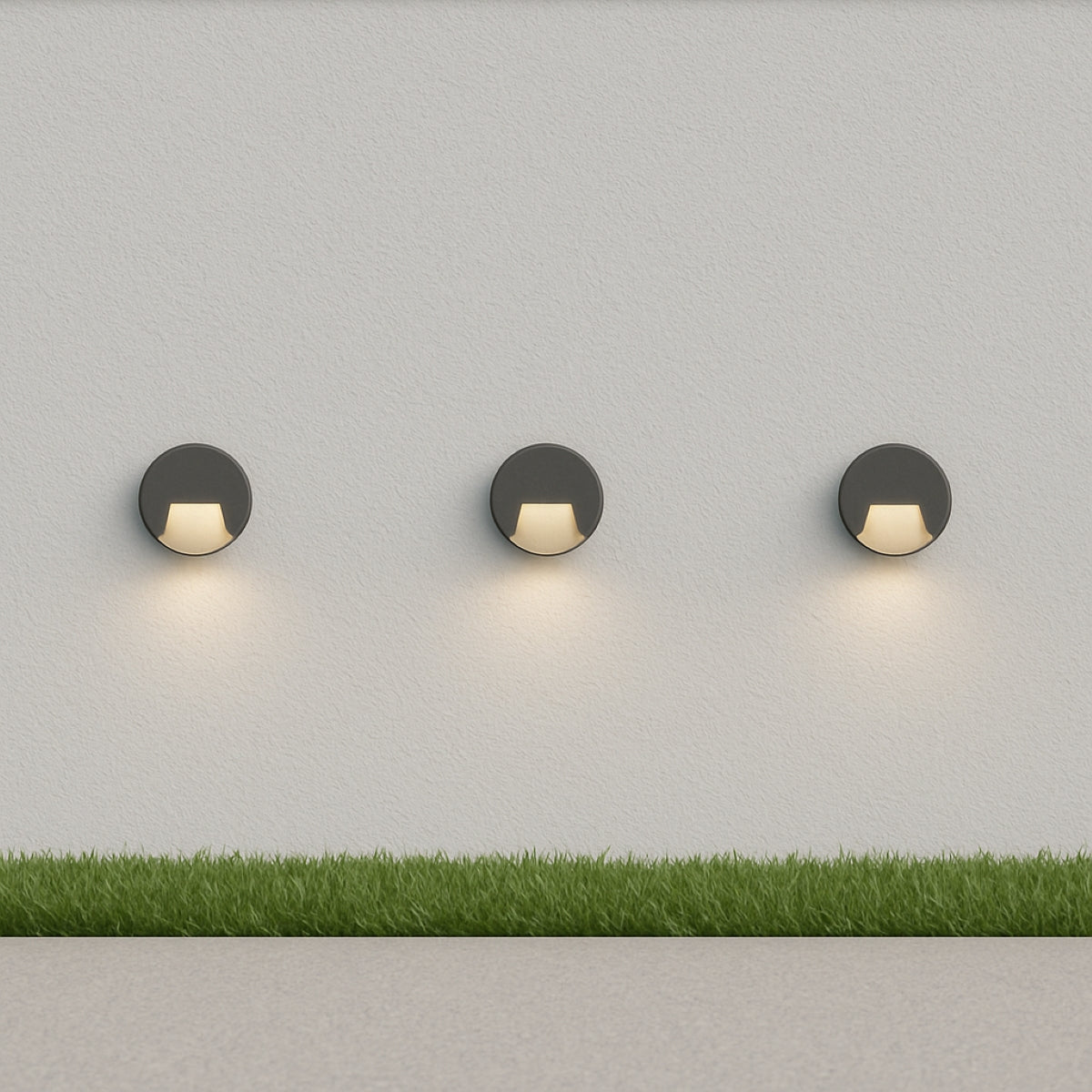 CGC PRIMROSE Black LED Round Outdoor Down Light