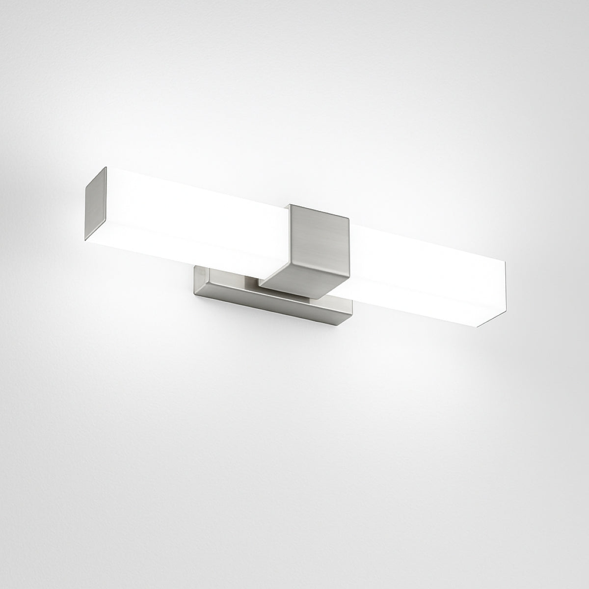 CGC AMBER LED Chrome IP44 Bathroom Over Mirror wall Light 8W