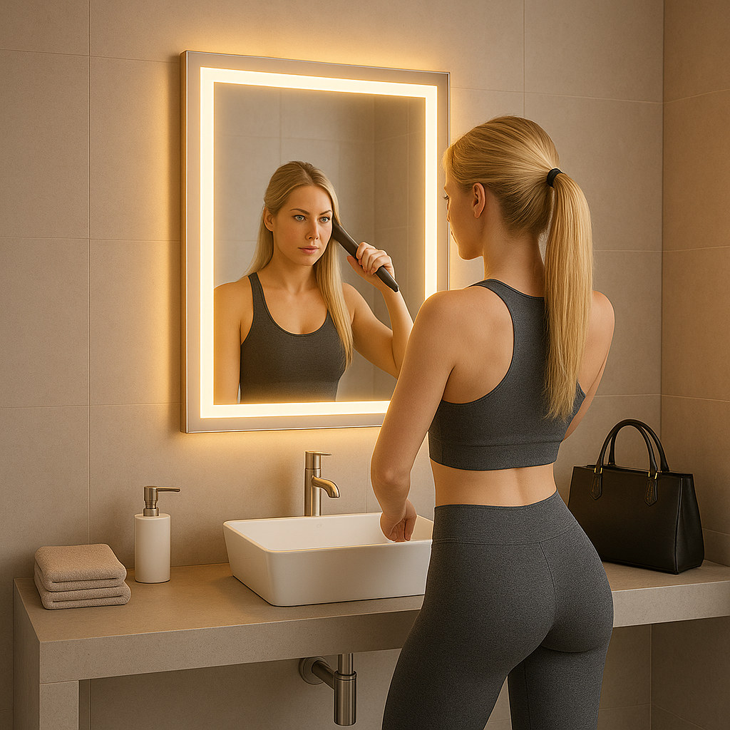 CGC SIERRA 800 x 500mm LED Mirror Light 4000k Natural White