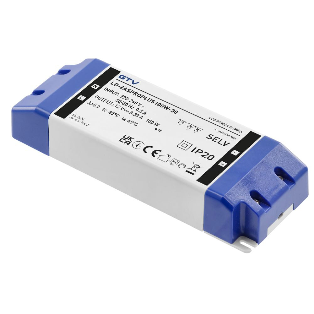 100W 12V Non-Dimmable LED Driver