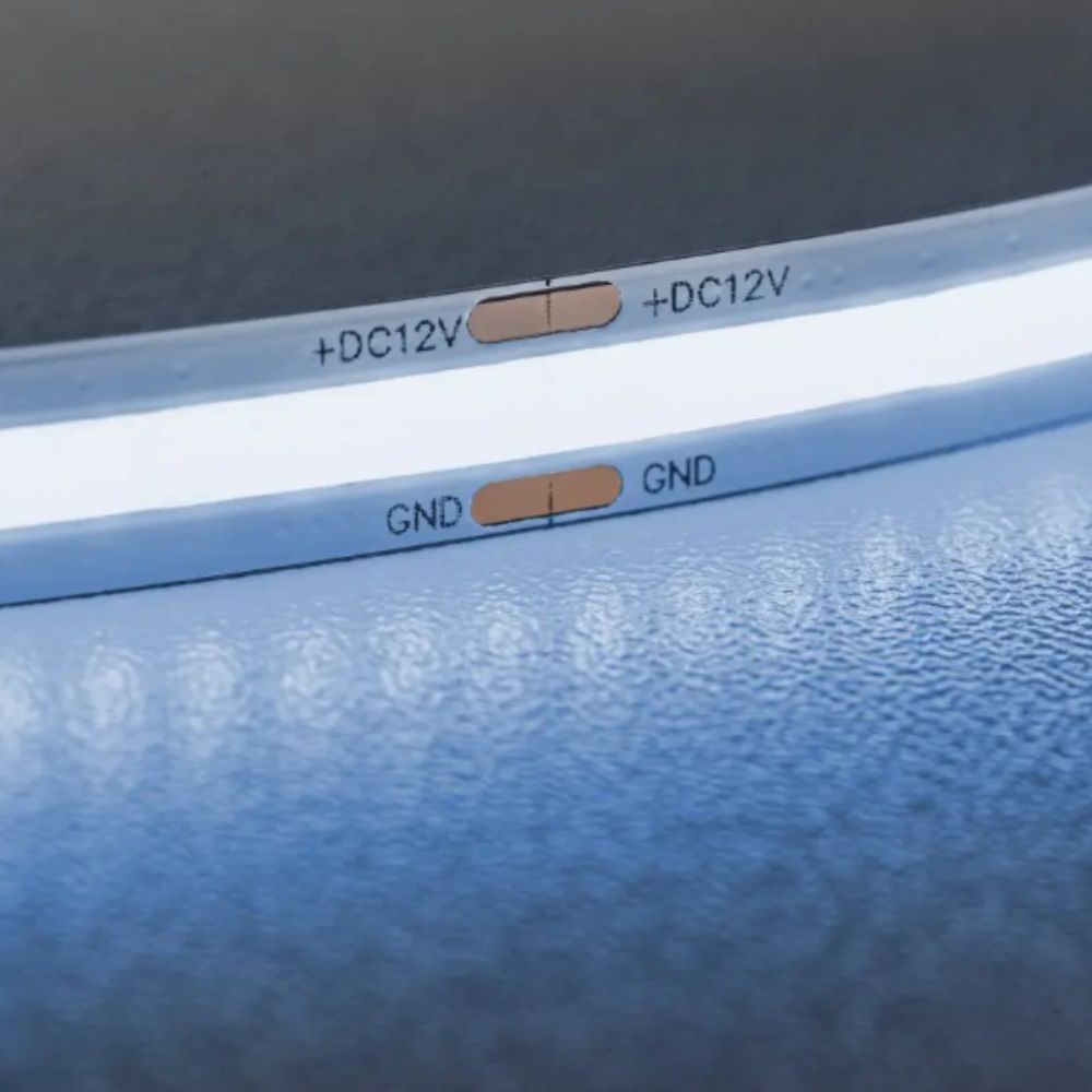 5m 12V LED COB Strip Light 6500k Cool White 600lm/m 320LED/m