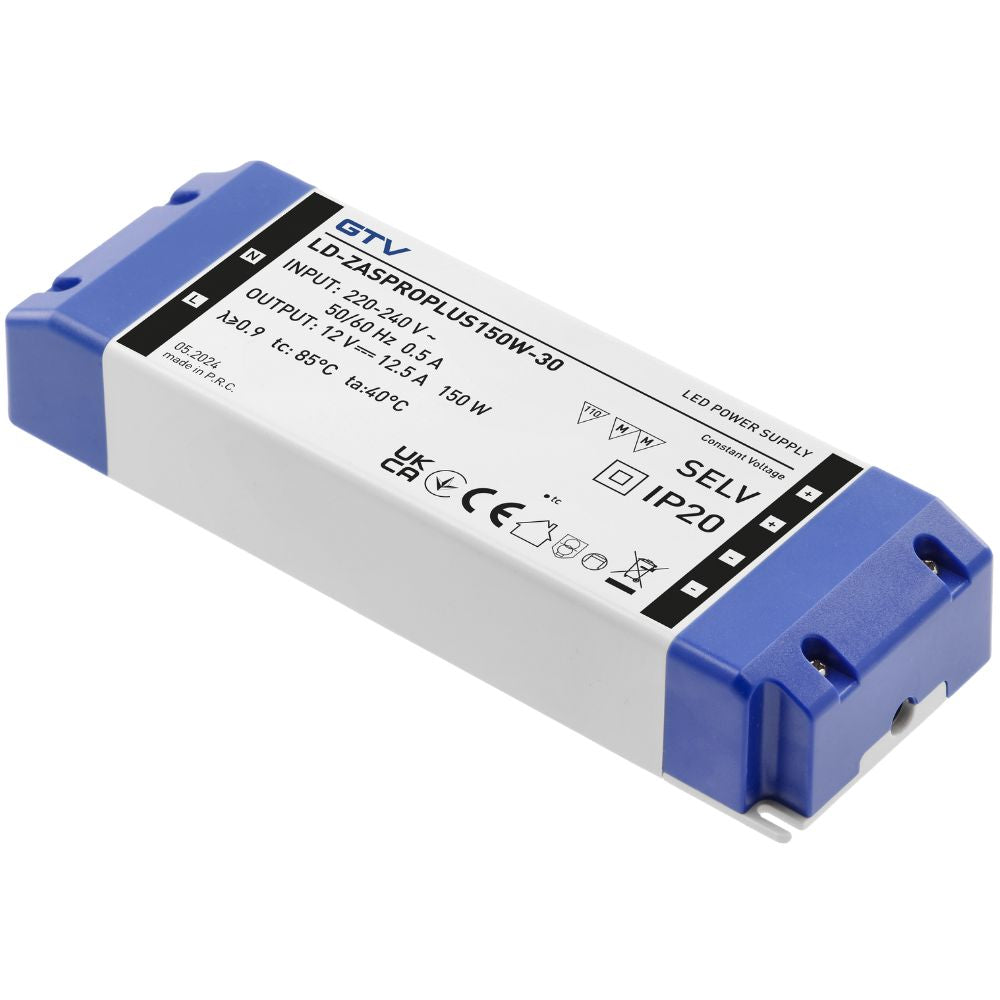 150W 12V Non-Dimmable LED Driver