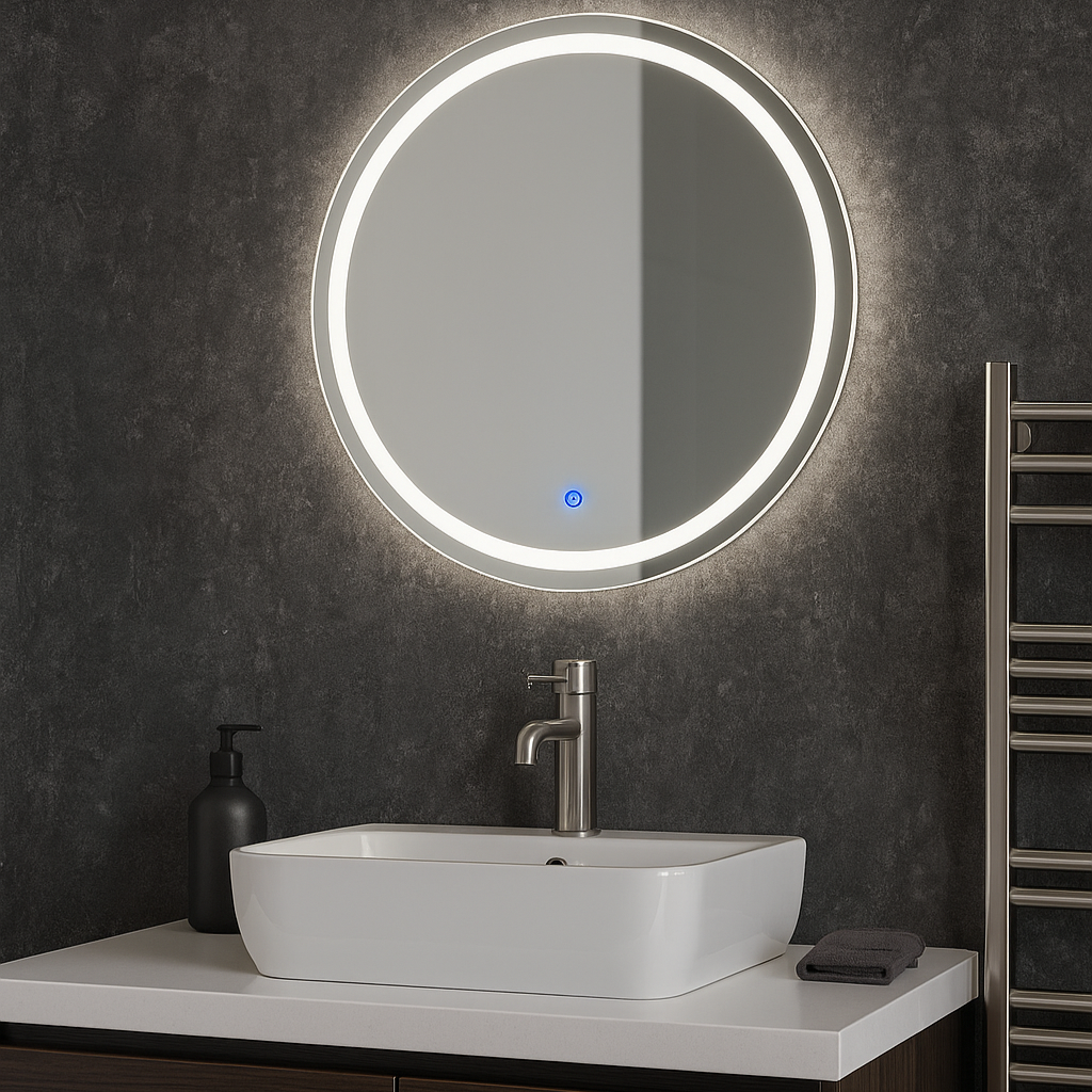 CGC AURELIA 600mm Round LED Mirror Light with 3 CCT switch