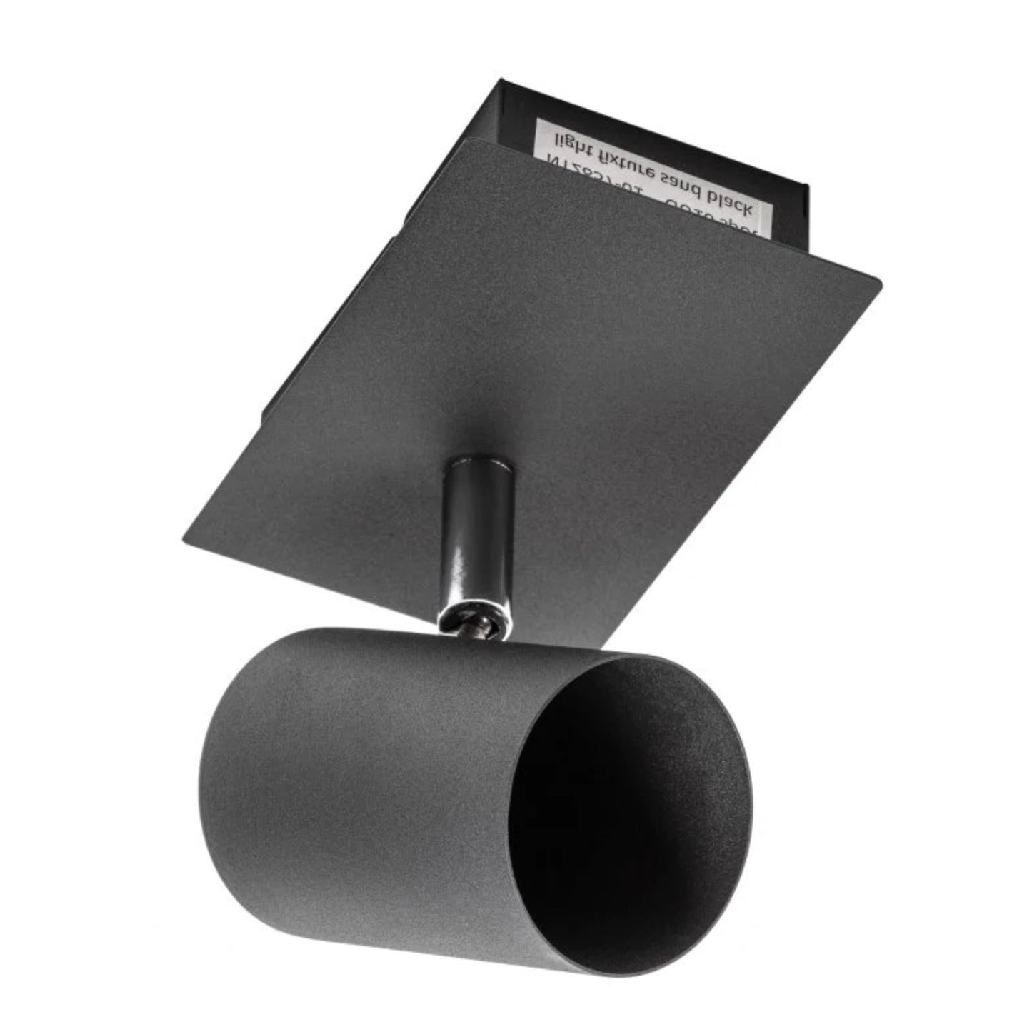 Add an industrial style to your home with the VENETO single spotlight light finished in black. The lamp is also ideal for task lighting due to the adjustable heads providing a focused beam, they would also look great as a pair of bedroom reading lights.