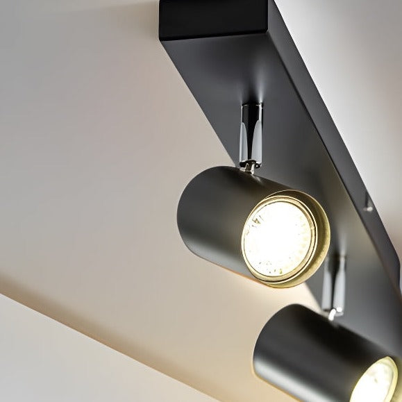 Add an industrial style to your home with the VENETO spotlight light finished in white. The lamp is also ideal for task lighting due to the adjustable heads providing a focused beam. The simplistic design of this light fitting makes it suitable for all interior styles.