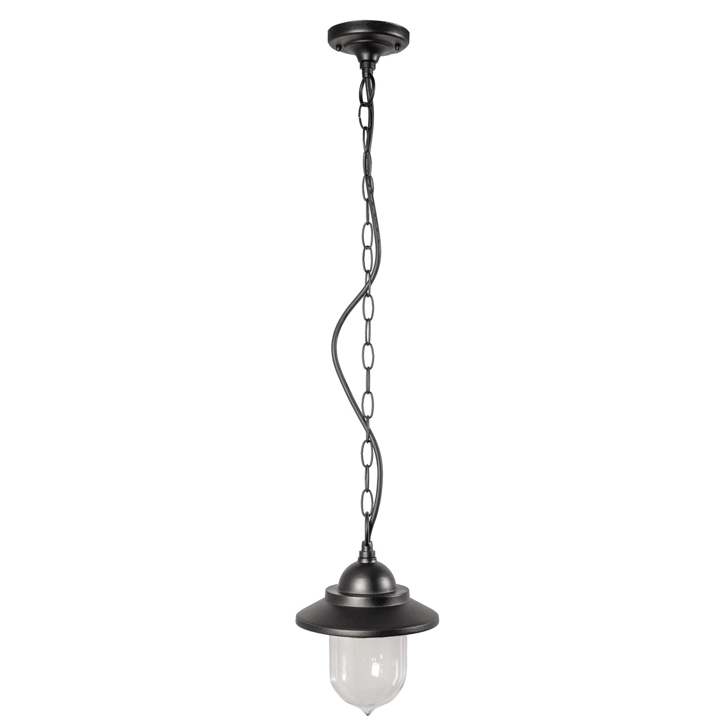 Our Ryder lantern delivers on style and durability and is a smart choice for your exterior lighting. With its black powder coated aluminium construction teamed with clear polycarbonate diffuser, this lantern is hardwearing and rust and weatherproof. Built for life outdoors, it has an IP44 rating which means it can withstand the harshest of weather conditions. For sophisticated yet robust outdoor lighting, our Ryder black outdoor traditional lantern is a strong contender.