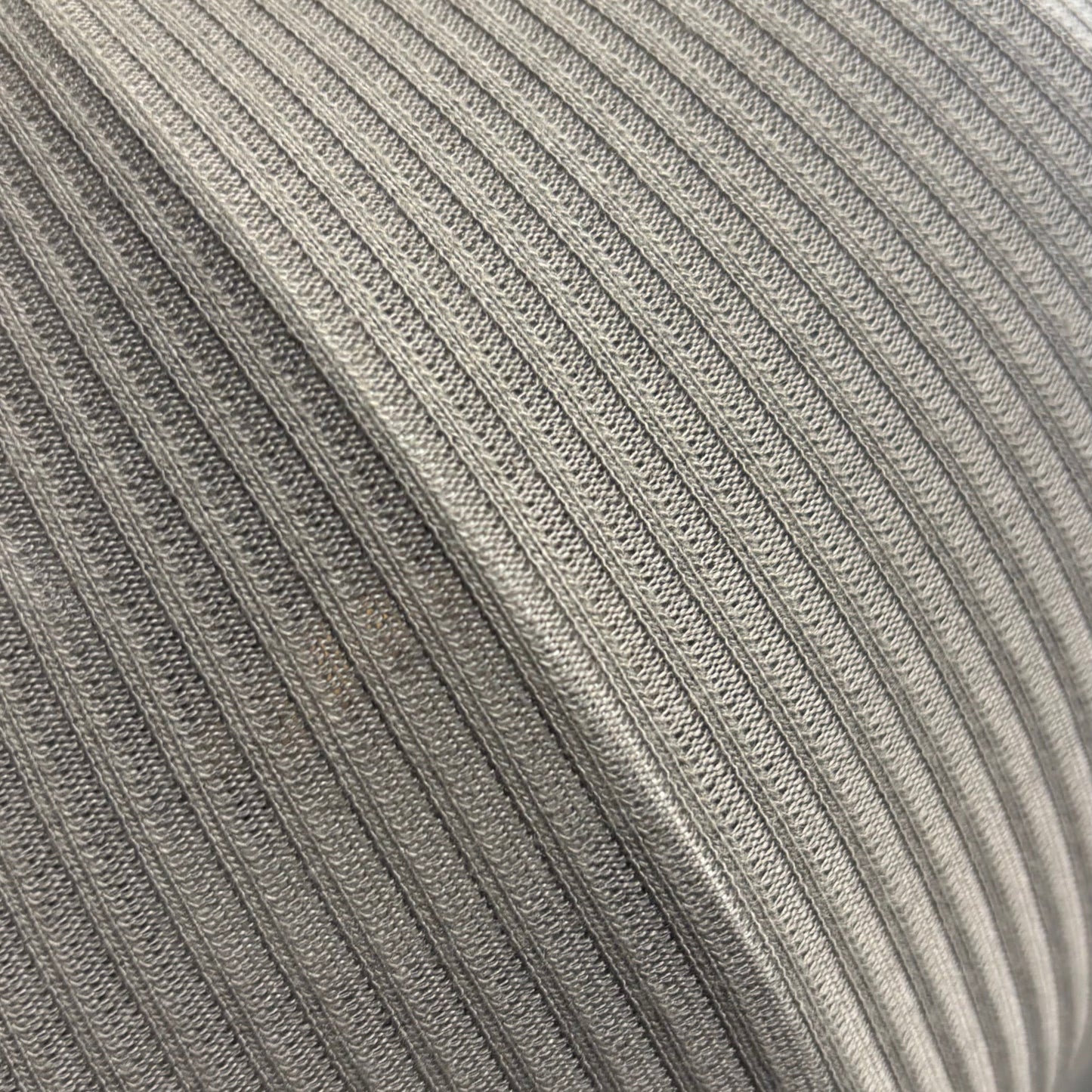 Close-up of gray textured fabric