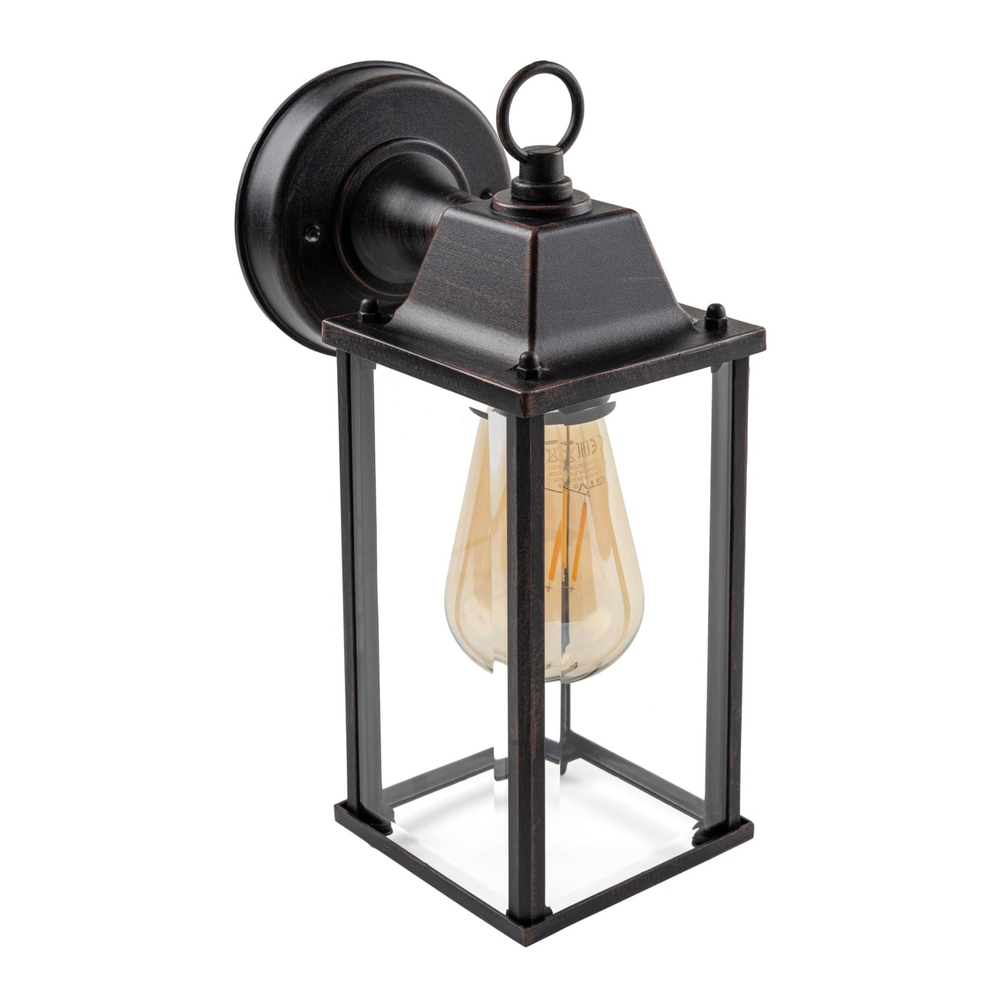 If you’re looking for a modern take on a traditional outdoor wall light, this glass coach wall light is perfect for adding style and protection for your home. This classic lantern light is designed with a contemporary twist, styled with a cuboid shape and fitted with glass windows that allow the light to shine effectively. 