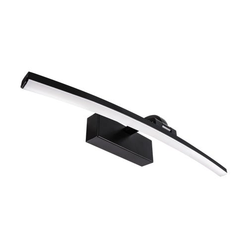 With our Ruby LED over mirror wall light you can really give your bathroom or wall space the designer finish it deserves. With its modern black body and opal diffuser this light is sure to add style and class to your room. Can also look great as a wall light in hallways, over pictures and in kitchens. Ruby is the perfect simple light to fix over a mirror