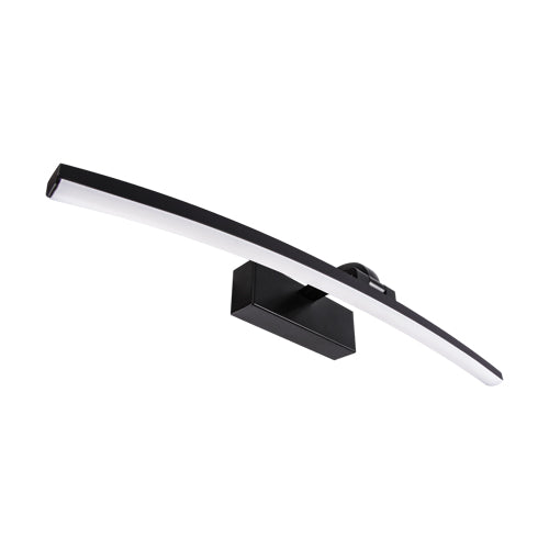With our Ruby LED over mirror wall light you can really give your bathroom or wall space the designer finish it deserves. With its modern black body and opal diffuser this light is sure to add style and class to your room. Can also look great as a wall light in hallways, over pictures and in kitchens. Ruby is the perfect simple light to fix over a mirror