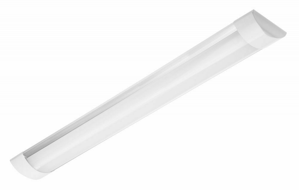 Choose the right product for your needs from our world class range of LED lighting battens. All of our batten lights focus on reliability and energy efficiency. Our LED battens are perfect for lighting garages, warehouses, and other large areas. The airtight fitting allows no dust to enter giving it extra longevity and avoids any dark patches. Modern slim profile with opal diffuser and warm white light output.