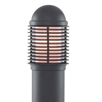 CGC BLICK 730mm Outdoor Post - Black Aluminium & Glass