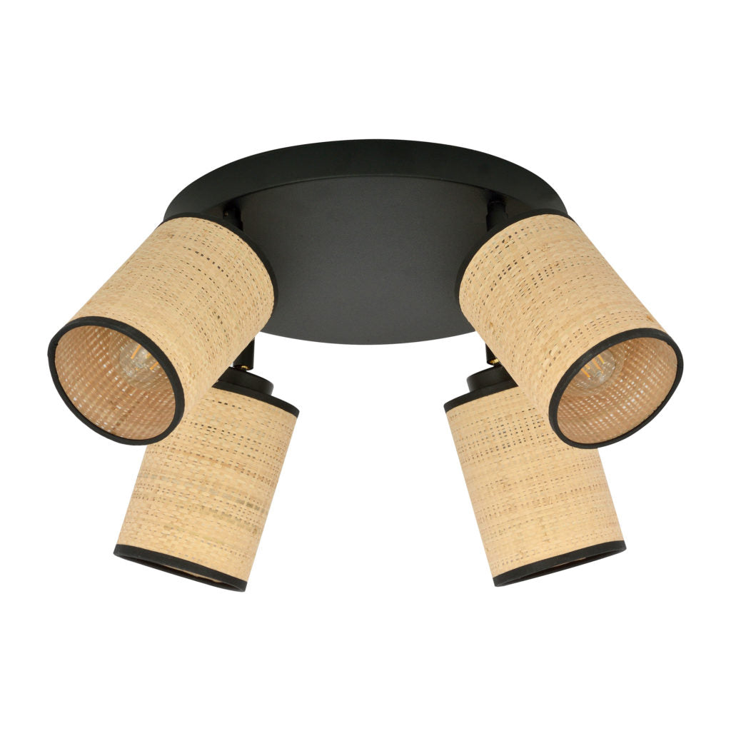 CGC YOGA 4 PREMIUM BLACK CEILING LAMP LIGHT