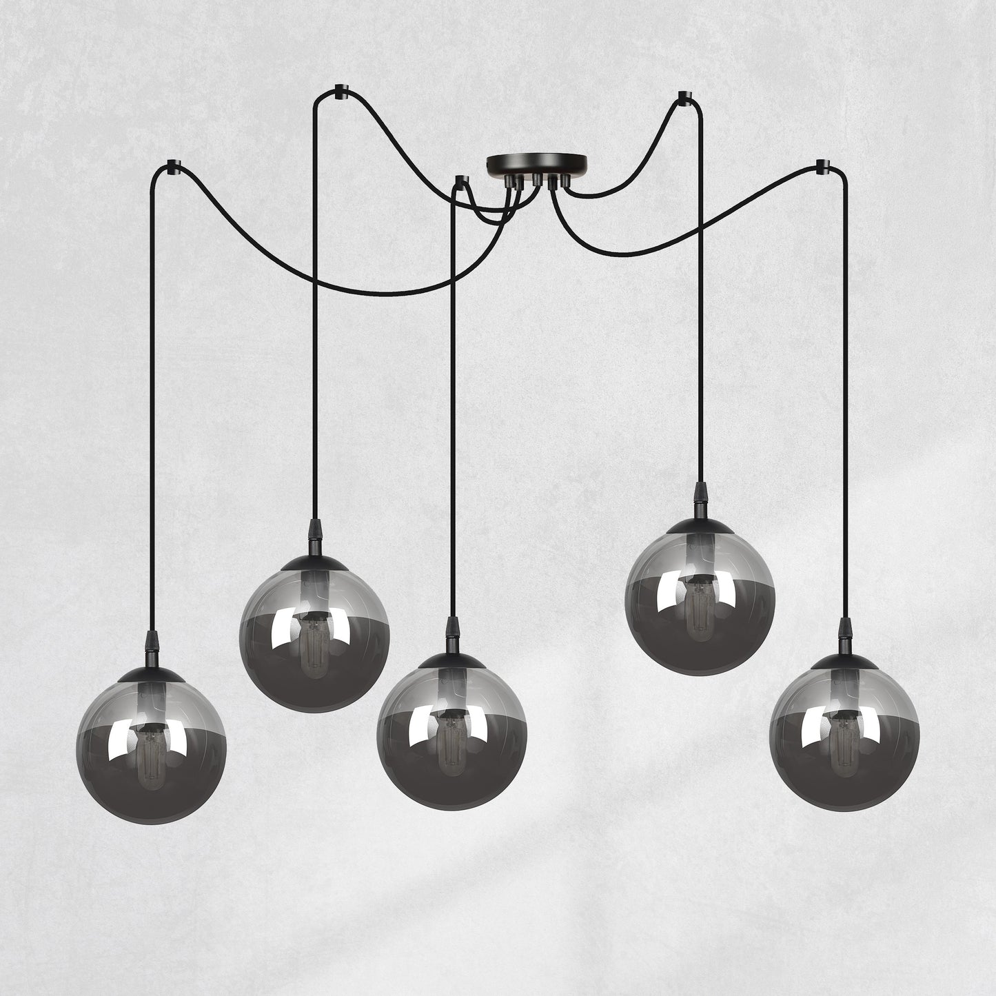 CGC GIGI 5 BL GRAFIT PENDANT LIGHT