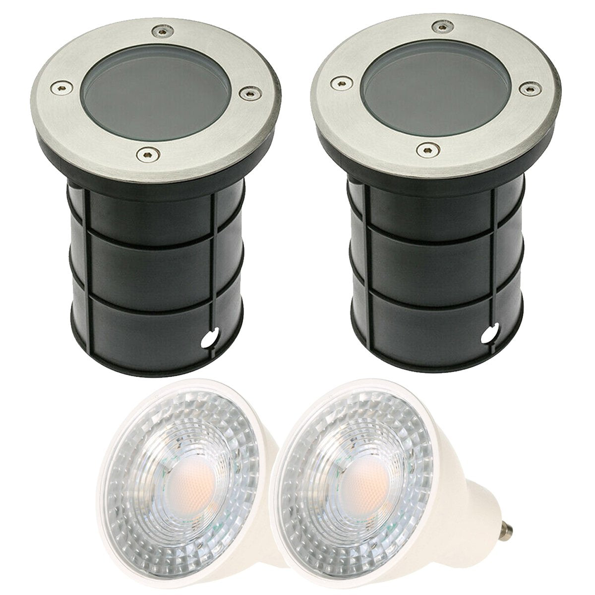Our Meadow inground lights are a modern way to enhance and illuminate an outside space, adding ambience to a garden as well as practicality at night. These lights are the perfect solution to illuminate paths, seating areas and steps which will achieve an impressive look in any space.