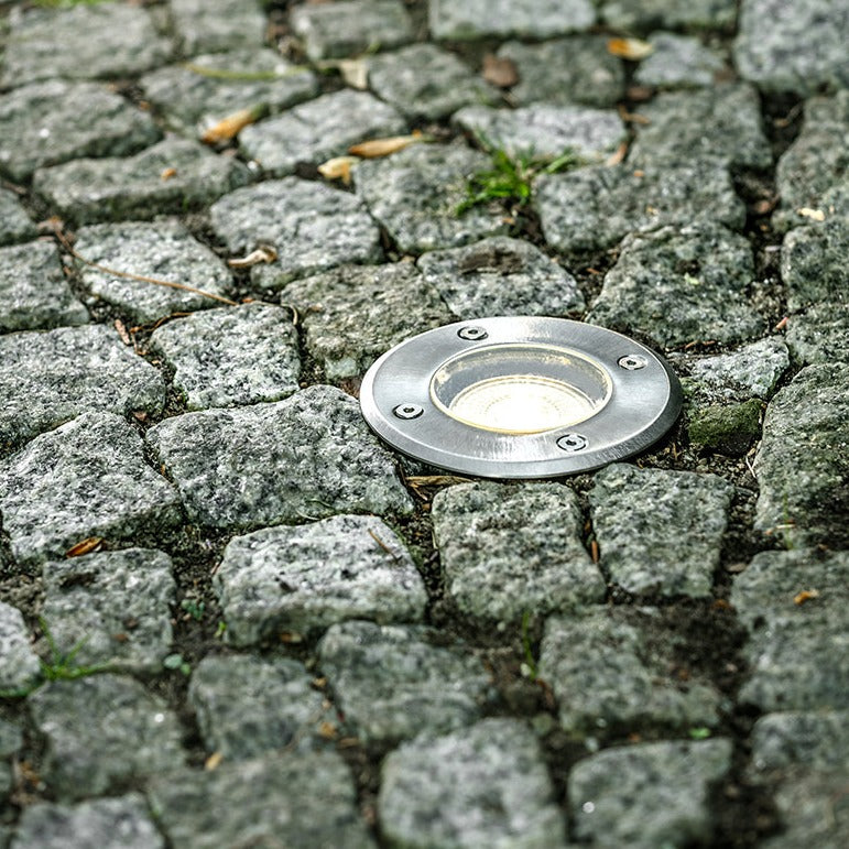 Our Meadow inground lights are a modern way to enhance and illuminate an outside space, adding ambience to a garden as well as practicality at night. These lights are the perfect solution to illuminate paths, seating areas and steps which will achieve an impressive look in any space.