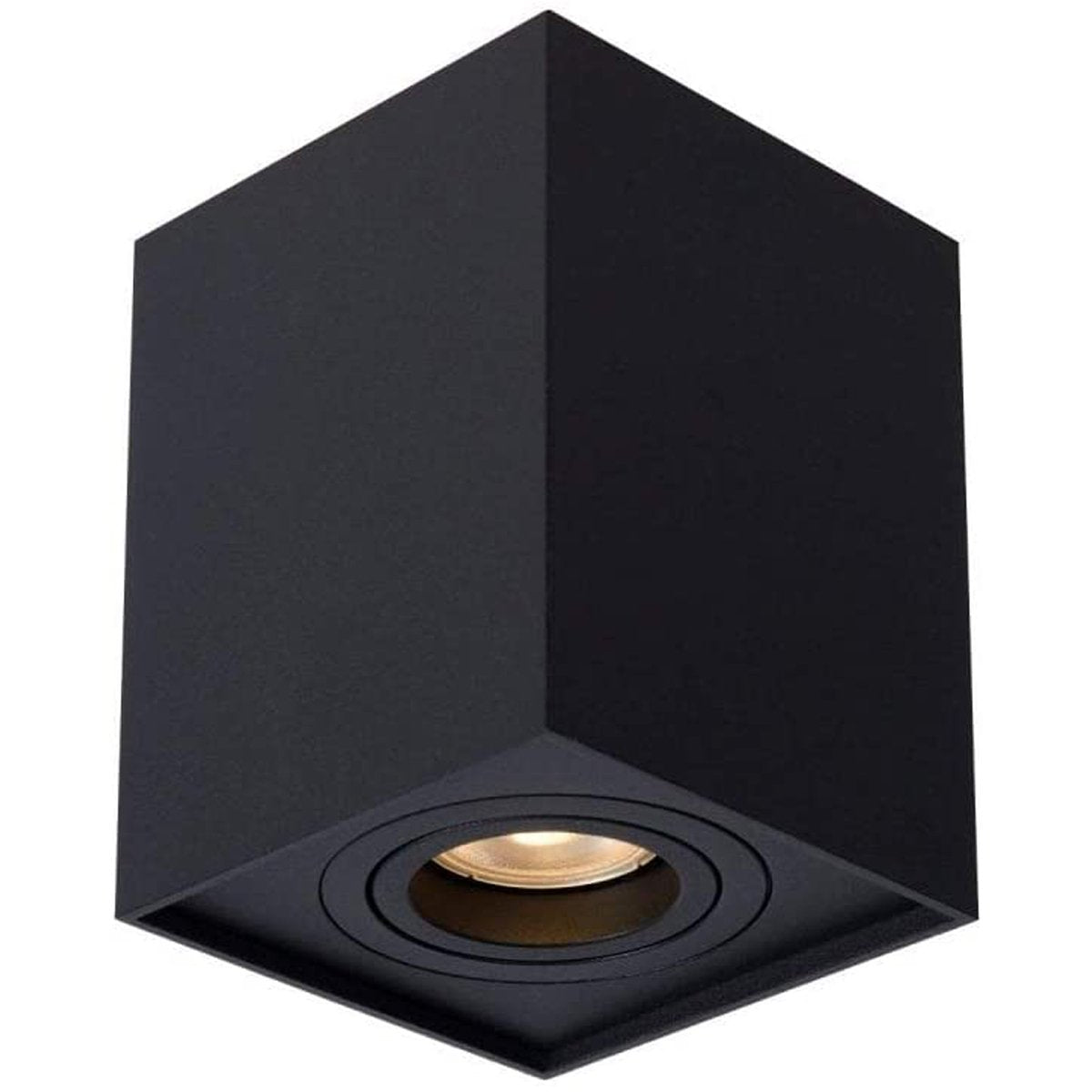 CGC SASHA Black Square Surface Mount Tilt Spotlights