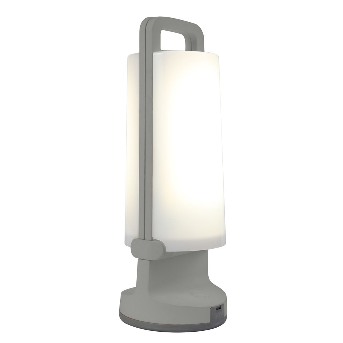 CGC FERNE Grey Portable LED Solar Lantern Light