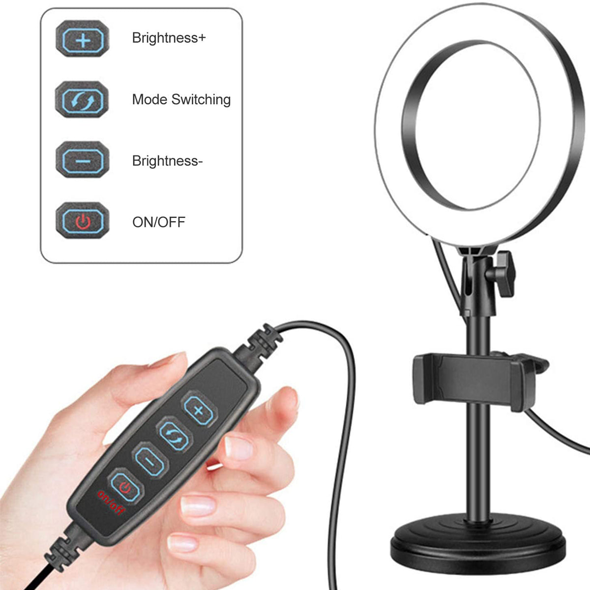 RINGO - CGC 6 Inch LED Mini Ring Light