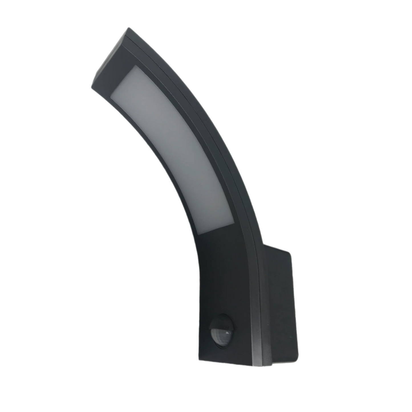 Paris has been designed for use outdoors. It features IP code IP54, which means that the light is protected from dirt and moisture. This LED outdoor wall light is simple and modern in design to create a minimalist light. The LEDs are housed behind an opal white panel made of polycarbonate. Built in motion sensor.
