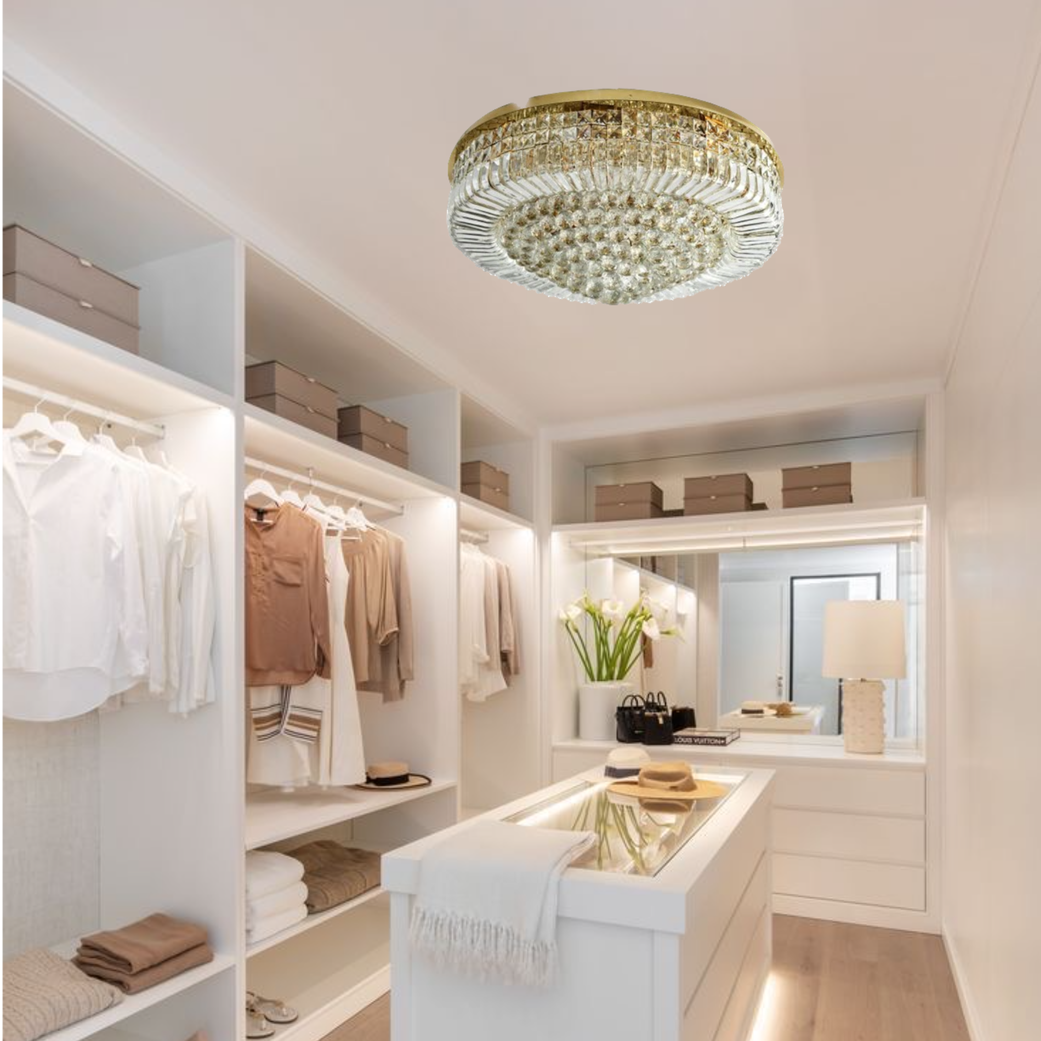 Sophia led chandelier top light