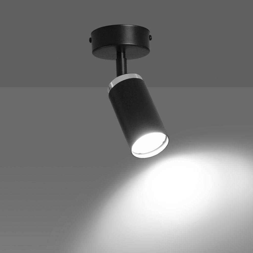 CGC HERA 1 BLACK CEILING LAMPLIGHT