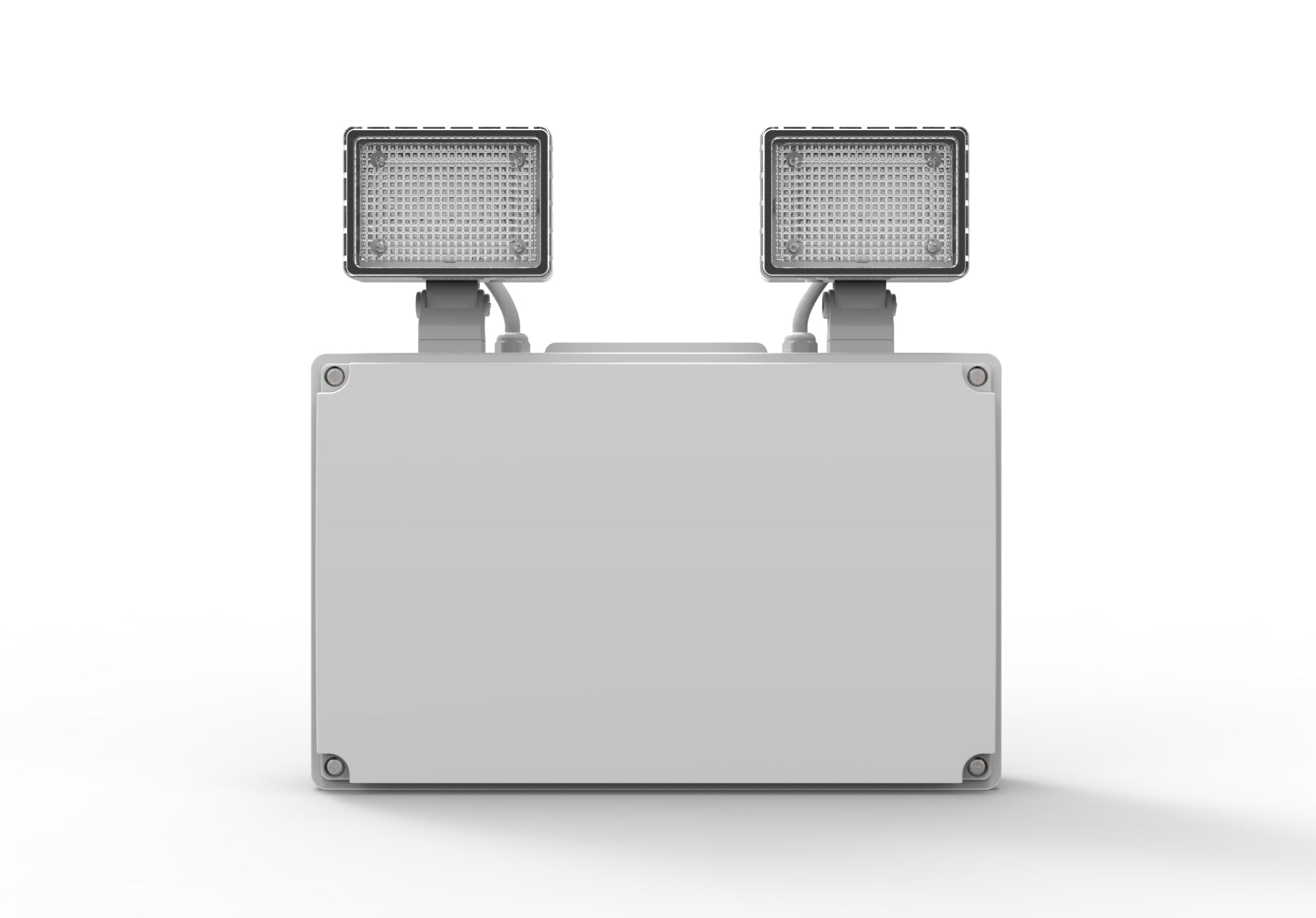 CGC Emergency LED Twin Spot Light White Finish