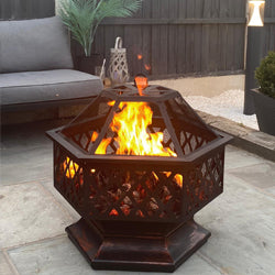 Our Hexagon Fire Pit Has Found A New Home