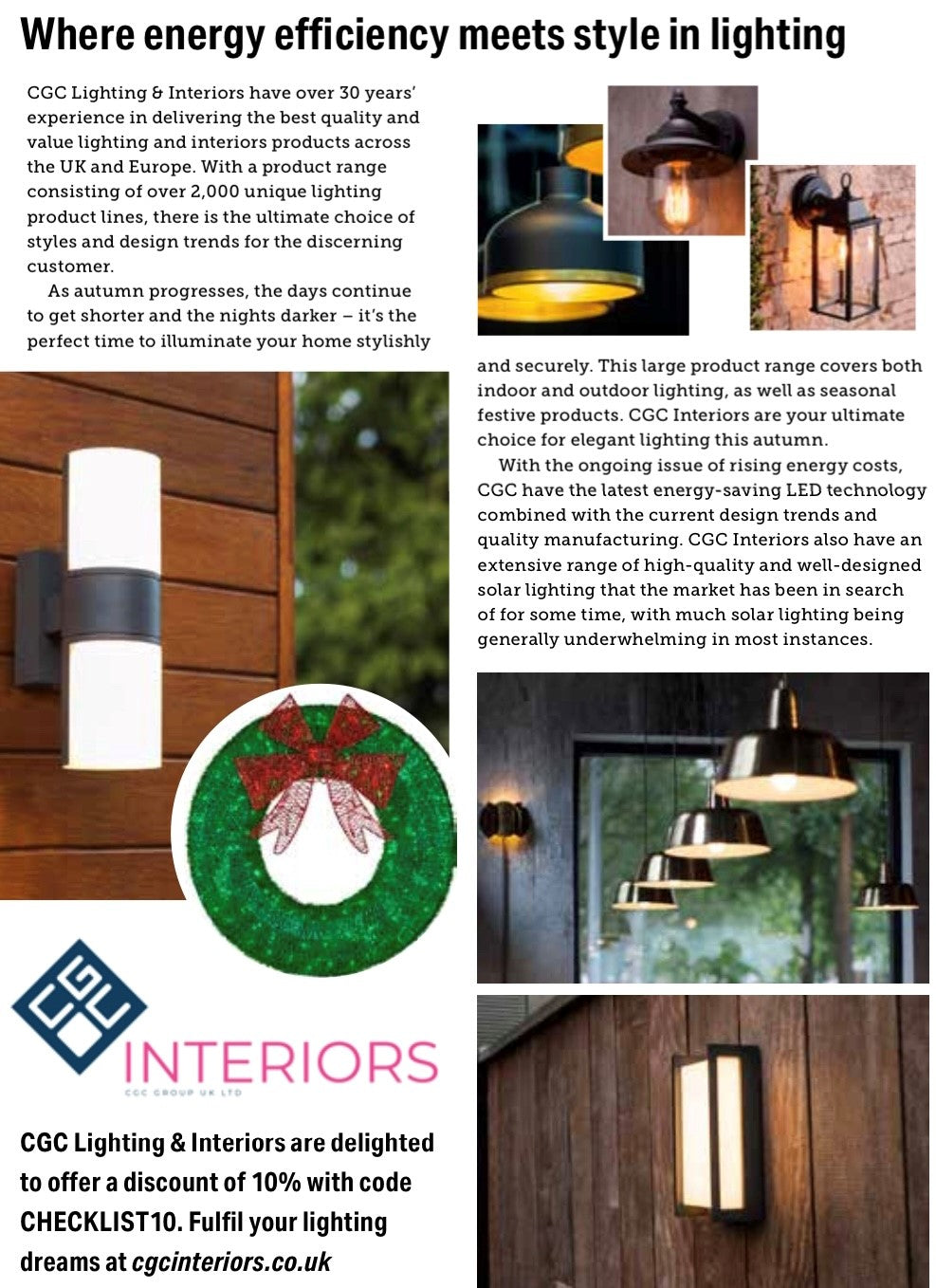 Where Energy Efficiency Meets Style in Lighting