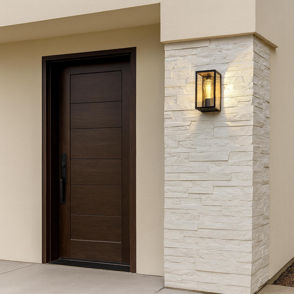 CGC SIENNA Black Outdoor Lantern Light