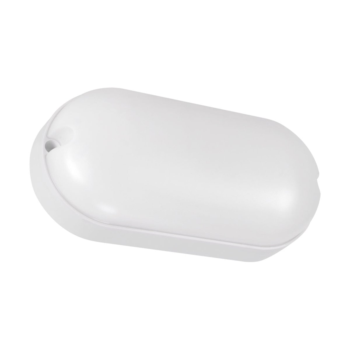 CGC LEAH White Opal Oval Outdoor Bulkhead 9W