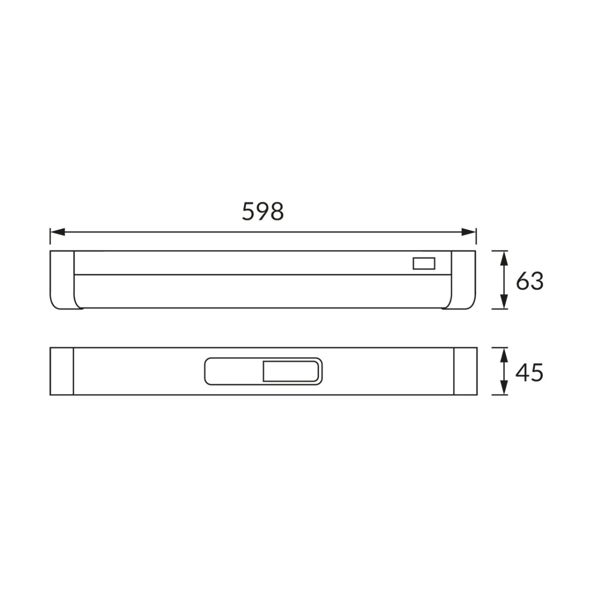 CGC SASS Chrome IP44 Bathroom Mirror Wall Light 15W
