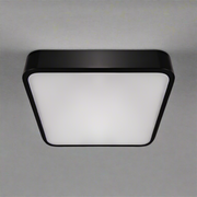 CGC LUNA Black Square Ceiling Wall Light Surface Mount 24W