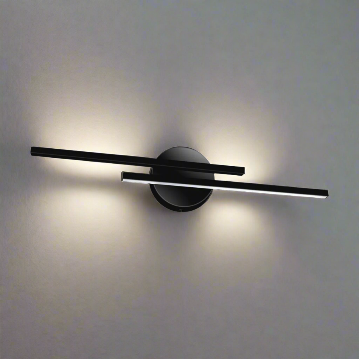 CGC SASH LED Black IP44 Bathroom Rated Wall Light 14W