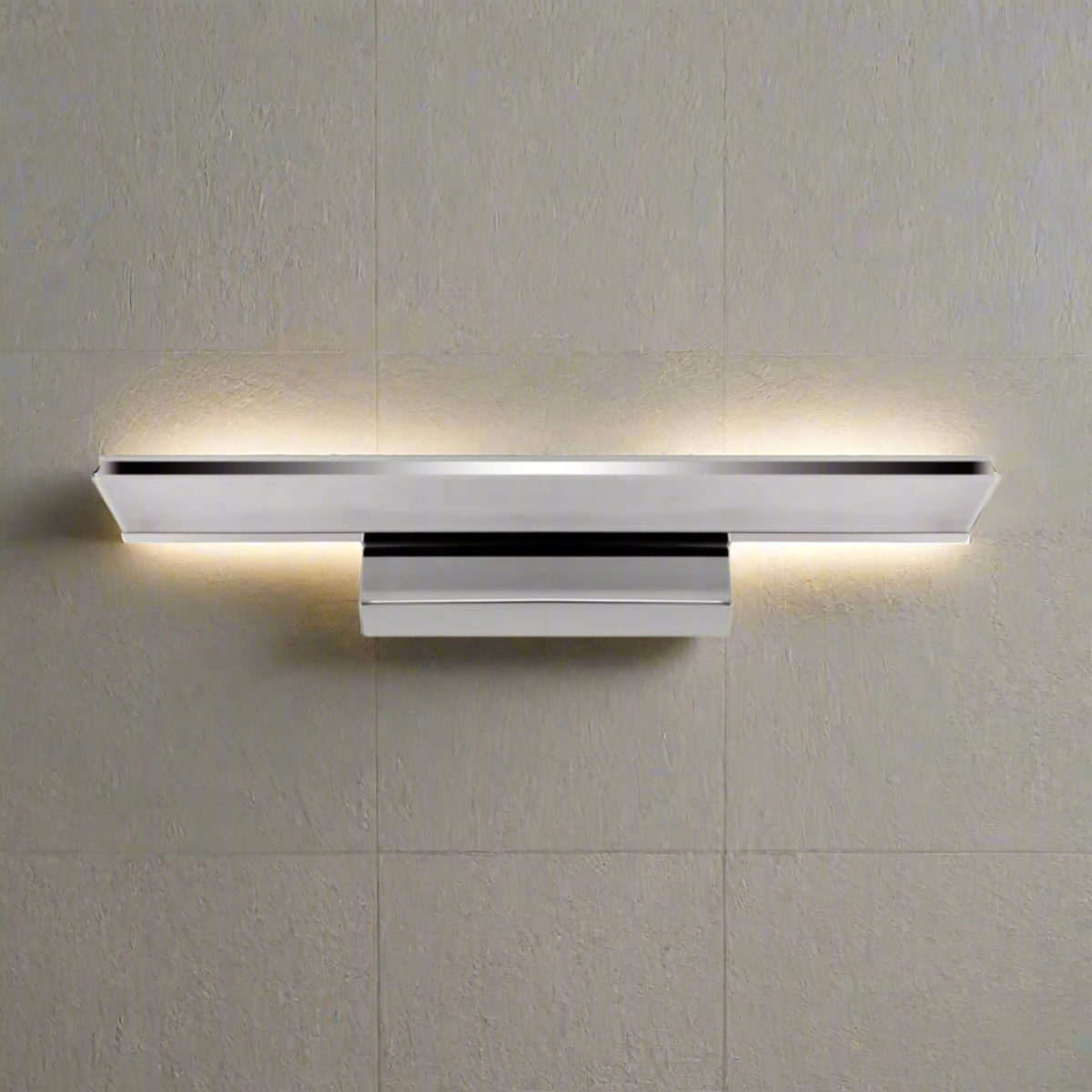 CGC MILLS Chrome IP44 Bathroom Over Mirror Wall Light 9W