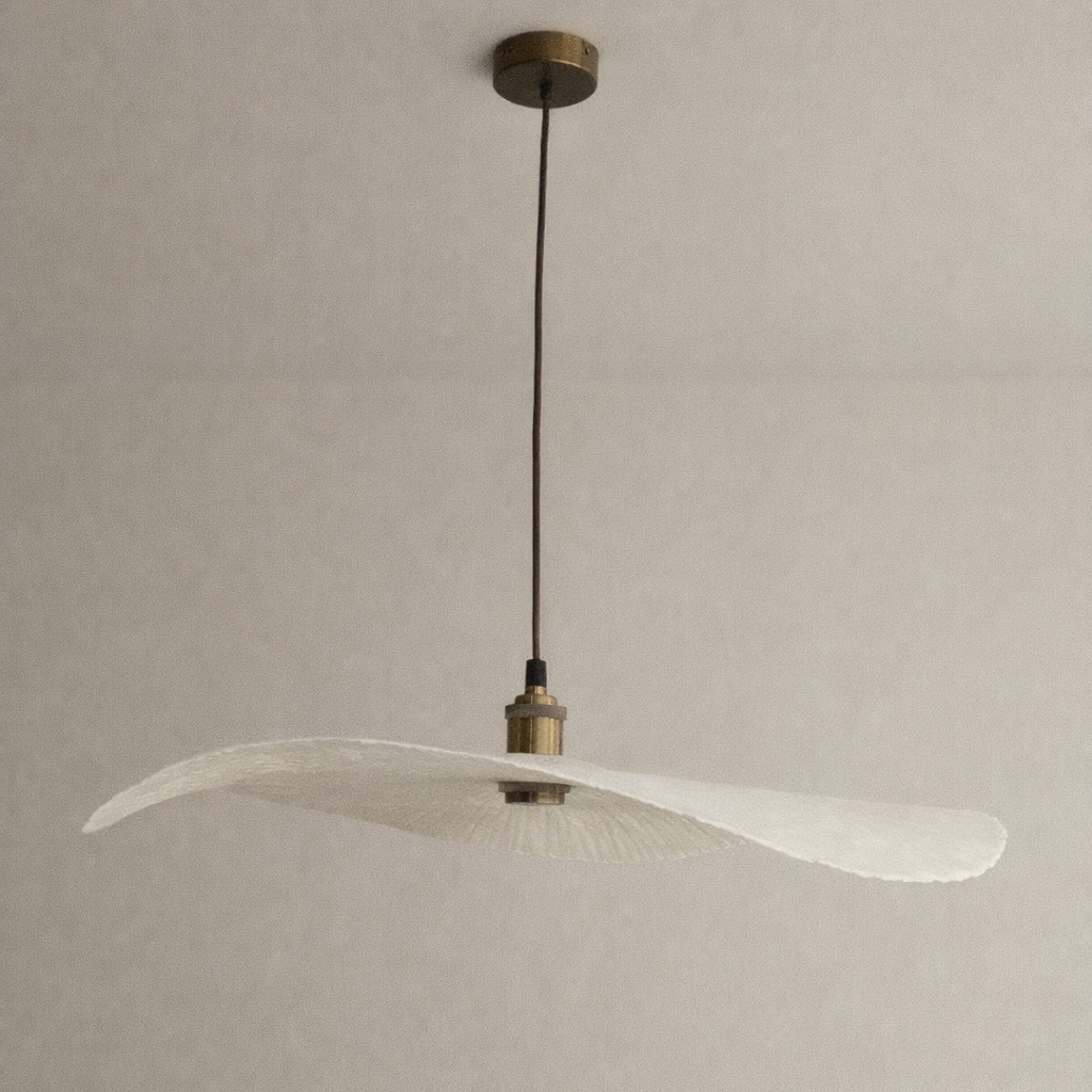 CGC Wanda Extra Large 60cm Paper Wave Easy Fit Lampshade