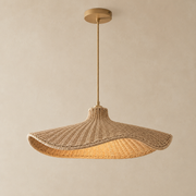 CGC Altheia Large 60cm Hand Made Woven String Wave Easy Fit Lampshade