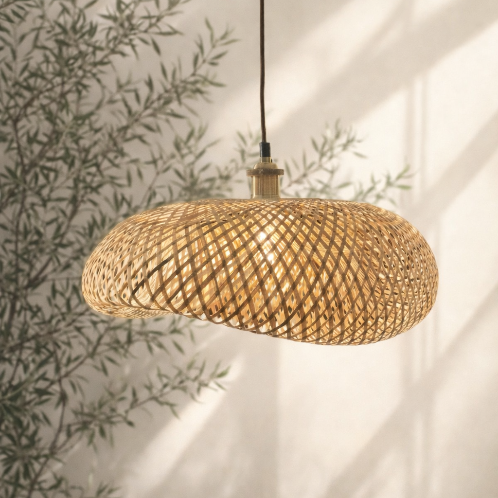 CGC Arina Bamboo Easy Fit Hand Made Lampshade