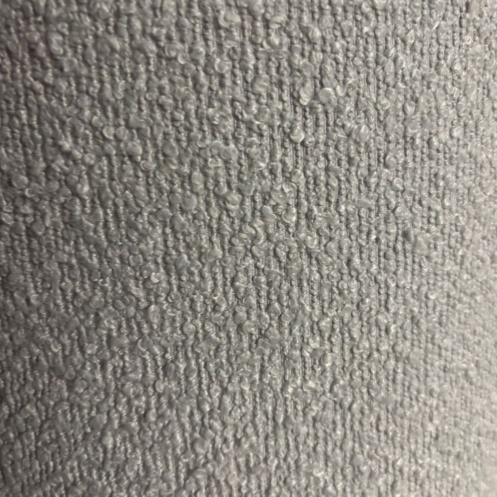 Close-up of gray textured fabric
