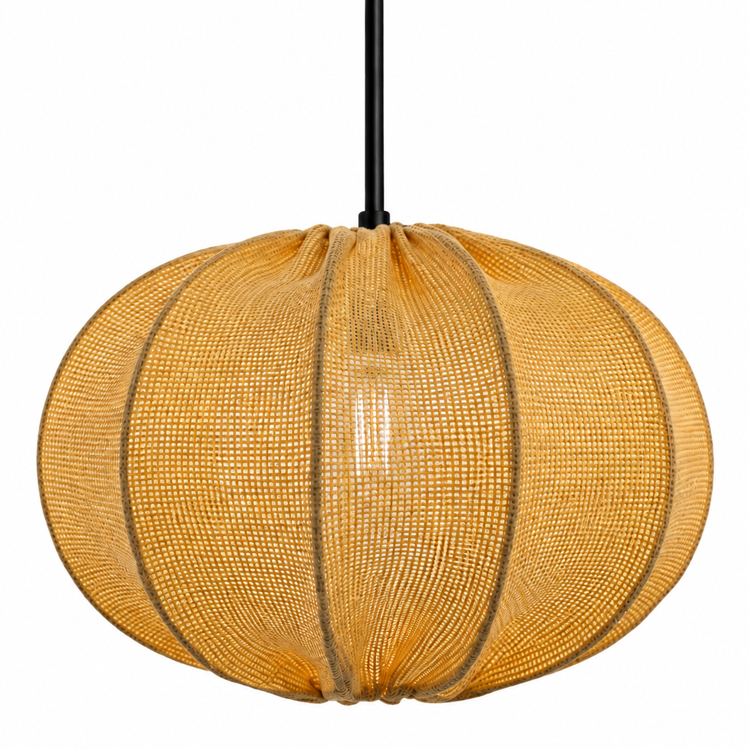 CGC Solange Natural Linen Oval 40cm Lampshade