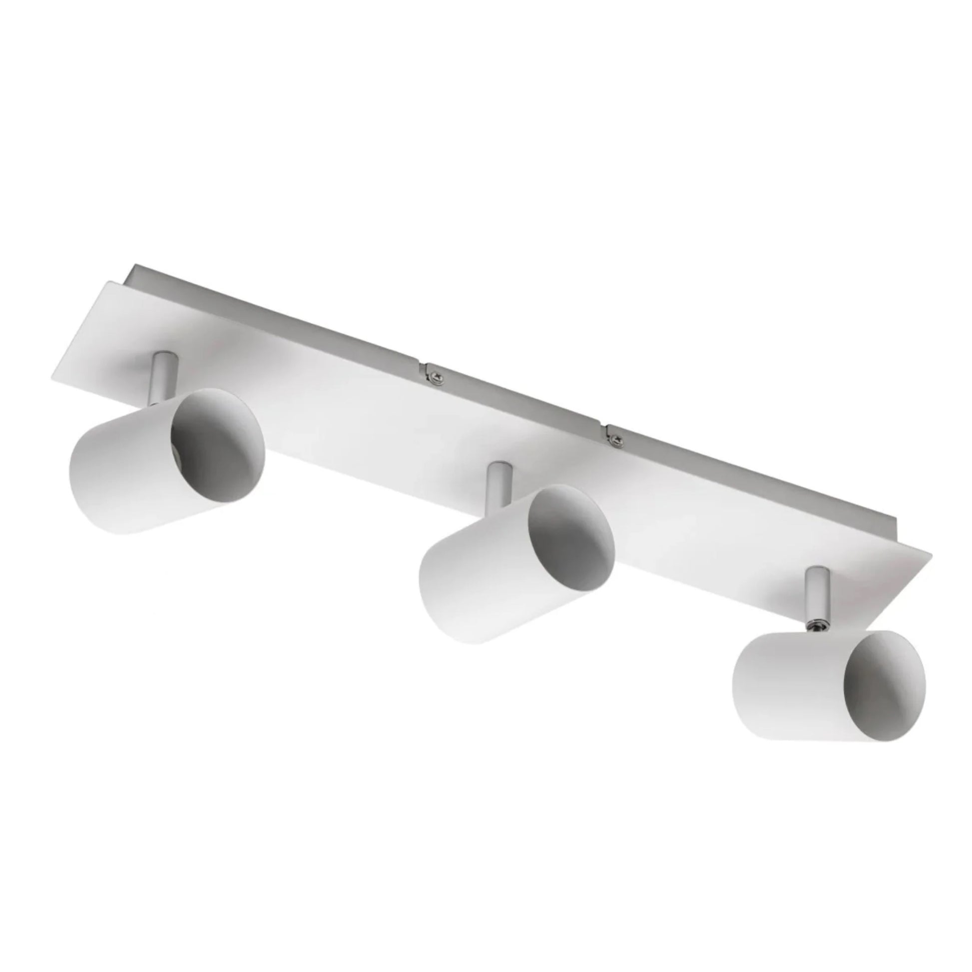 Add an industrial style to your home with the VENETO  spotlight light finished in white. The lamp is also ideal for task lighting due to the adjustable heads providing a focused beam. The simplistic design of this light fitting makes it suitable for all interior styles.